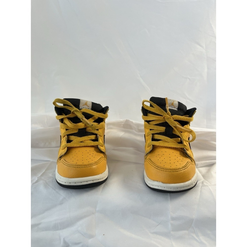 Nike Air Jordan 1 Mid University Gold Toddler 7C